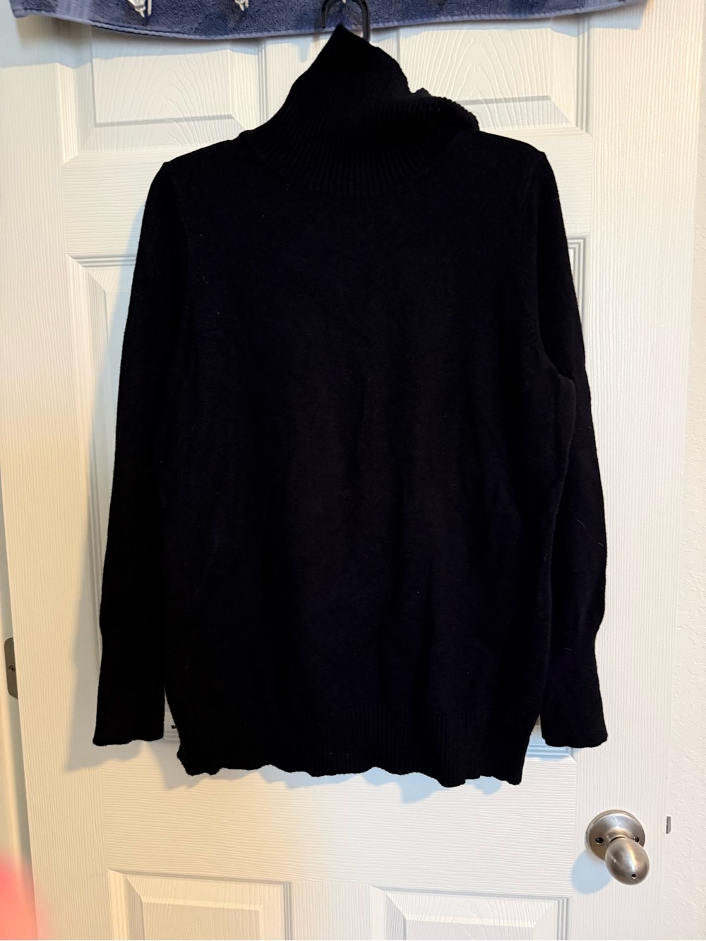 torrid Black Funnel Neck Sweater